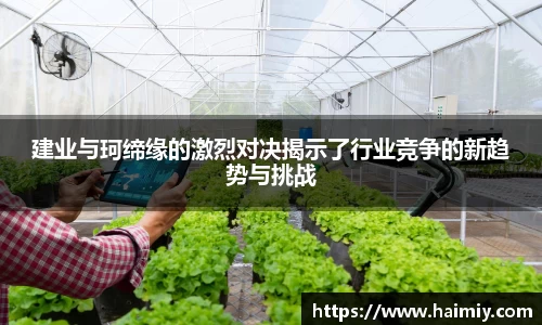 建业与珂缔缘的激烈对决揭示了行业竞争的新趋势与挑战